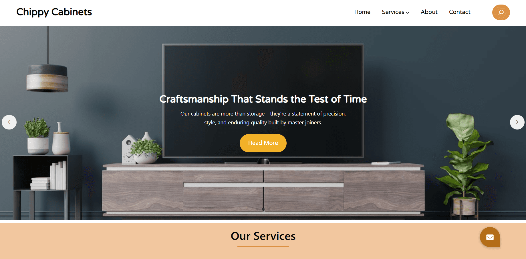 Chippy Cabinets Website