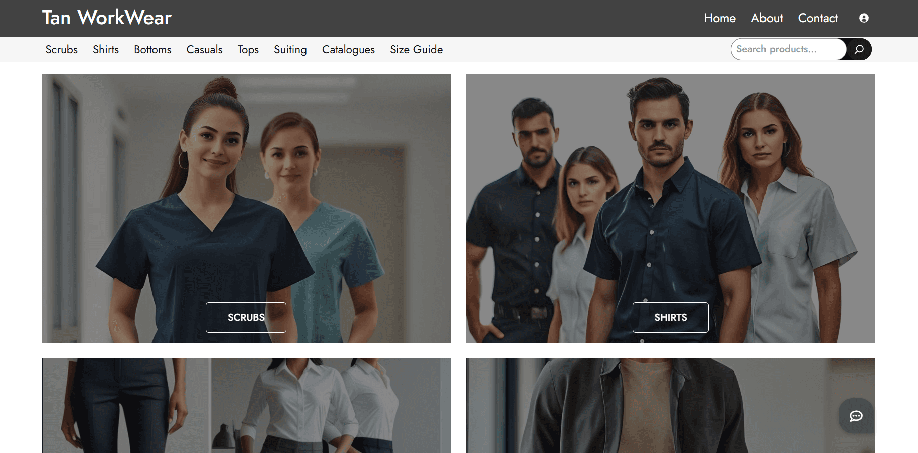 Tan Workwear Website